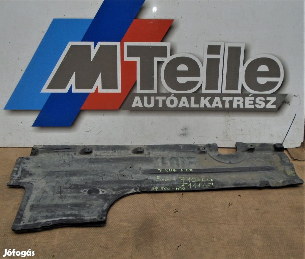 ÁR/DB! [GYÁRI BONTOTT] BMW - ALSÓ MOTORBURKOLAT - BAL OLDALI - 5-ÖS /